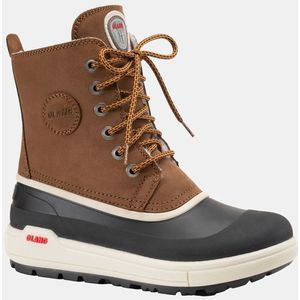 Olang - Calgary - Snowboot - Zwart - Geolied Leer - Waterdicht