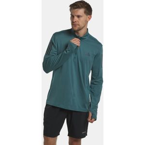 adidas - Own the Run - Halflange Ritssluiting Jacket - Teal