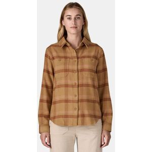 Patagonia Womens Fjord Flannel Shirt Overhemd (Dames |bruin)
