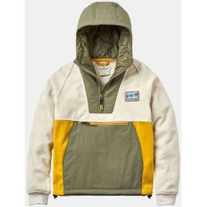 Passenger - Bryni - Fleecetrui - Olijfgroen - Capuchon