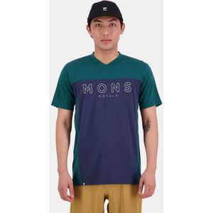 MONS ROYALE Redwood Merino Air-Con VT T-Shirt - Heren