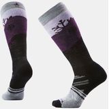 Smartwool - Womens Ski Full Cushion Snowpocalypse Pattern - Skisokken - Zwart