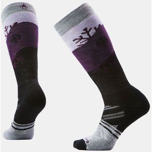 Smartwool - Womens Ski Full Cushion Snowpocalypse Pattern - Skisokken - Zwart