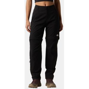 The North Face Afritsbare Exploration-broek Met Normale Pasvorm En Rechte Pijpen Voor Dames Tnf Black female