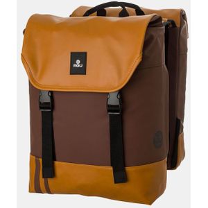 AGU - DWR Double Pannier Fietstas - Dubbele Bike Bag - Zwart - Gerecycled Materiaal - 36 Liter