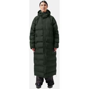 MAIUM - Lightweight Puffer - Lange Waterdichte Winterjas - Poncho Functie
