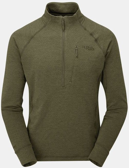 Rab - Nexus Pull-On - Vest - Olive Olive - Thermic G Gerecycled Polyesterfleece