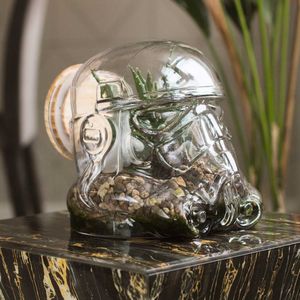 Stormtrooper Terranium - Glas - Koektrommel - Voorraadpot - Star Wars accessoire