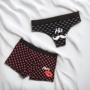 Ondergoed Set His & Hers – 2 Stuks – Katoen – Luxe Cadeauverpakking