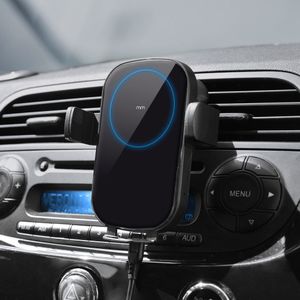 Telefoonhouder Auto - Draadloze Oplader Met Sensor - 15W - Snellader - Wireless phone charger - Automatisch Open en Dicht - Smartphone Houder Auto