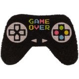Vloermat 'game over' - Voor de echte gamer - 60 x 40 cm -  Kokos/sisal mat - Game vloermat - Vloerkleed kind