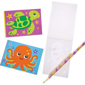 Sealife Memoblokjes  (10 stuks)