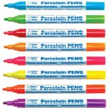 Neonkleur porseleinstiften (Set van 8) Knutselen met Verven