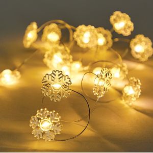 Sneeuwvlok LED String Lights (Per pakket)