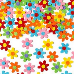 Zelfklevende vilten bloemen  (60 stuks) Accessoires knutselen