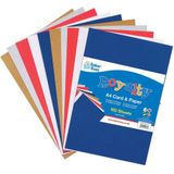 Bumper A4 kaart & papier pakket (100 stuks) Knutselen Van Karton En Papier