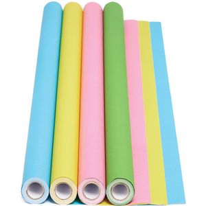 Pastel Kleuren Super Poster Display Rollen Waardepak (4 stuks) Knutselspullen