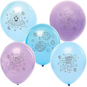Zonnestelsel feestballonnen (10 stuks) Feest Versieringen
