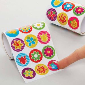 Bloem Stickerrollen  (600 stuks) Accessoires knutselen