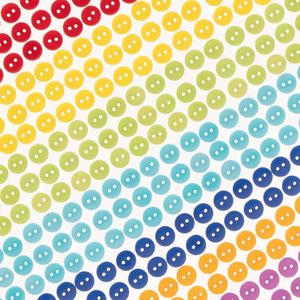 Regenboogkleuren Zelfklevende knopen  (180 stuks) Knutselspullen