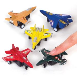 Vliegtuig Terugtrek Racers  (6 stuks) Speelgoed