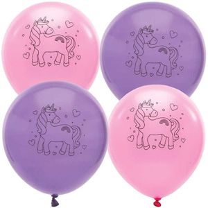 Regenboog Eenhoorn Ballonnen (10 stuks) Feest Versieringen