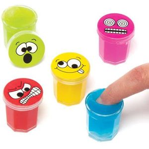 Emoji putty slijm (12 stuks) Speelgoed