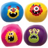 Monster Balletjes  (6 stuks) Halloween Speelgoed