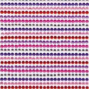Zelfklevende Edelsteentjes in Rood, Roze en Paars (900 stuks) Accessoires knutselen