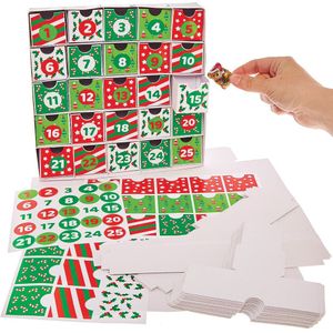 Kerstmis Advent Kalender Set (Per pakket)