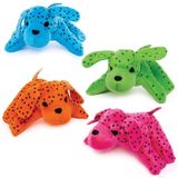 Regenboog Vlekkerige Hond Pluche Makkers (4 stuks) Speelgoed