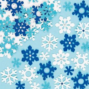 Sneeuwvlok stickers van vilt (78 stuks) Kerst Ambachtelijke Benodigdheden