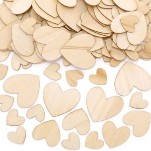 Voordeelpakket houten harten  (180 stuks) Knutselen Met Hout