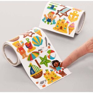 Aan de kust Sticker Rolls  (600 stuks) Accessoires knutselen