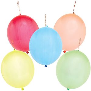 regenboog kleuren Bots Ballonnen  (10 stuks) Speelgoed