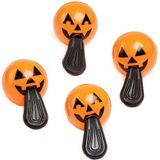 Pompoen Tong Stretchers (8 stuks) Halloween Speelgoed