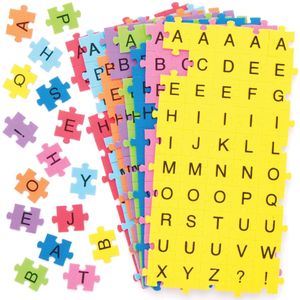 Alfabet Puzzel Stickers van Foam (400 stuks) Accessoires knutselen