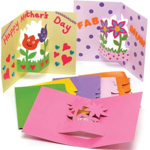 STOBOK 1pc 3d Greeting Card Paper Gift Cards Kids Gift Cards Decorative  Cards Blessing Cards Get Well Soon Greeting Cards 3rd Birthday Card Child