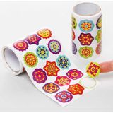 Rangoli Stickerrollen voordeelpakket  (600 stuks) Accessoires knutselen