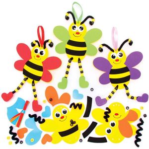 Bijen Knutselsets met Kralen  (5 stuks) Knutselset
