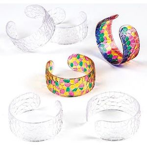 Kristallen armbanden met mozaÃ¯ek  (6 stuks) Zelf Sieraden Maken