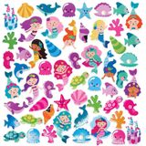 Zeemeermin Foam Stickers (200 stuks) Accessoires knutselen