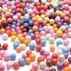 Kleine Regenboog Piepschuim Ballen (Verpakking van 30g gram) Knutselspullen