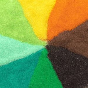 Jungle kleuren zandzakken  (8 stuks) Knutselset