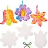 Flower Colour Diffusing Papier Shapes  (30 stuks)