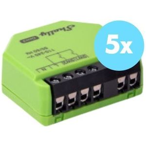Shelly Dali LED dimmer Gen3 WiFi & Bluetooth 5-Pack | Wifi dimmer