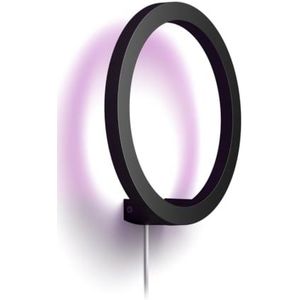 Philips Hue Sana Zwarte WandLamp White Color Ambiance | Werkt met Apple HomeKit | Slimme lamp