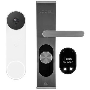 Loqed deurbel met camera |  video deurbel | BluetoothWiFi 2.4Ghz |  | Slim slot