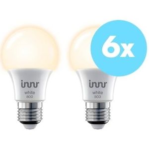 Innr E27 white 806lm Bulb 6-Pack | Zigbee Lamp Warm Wit | Slimme lamp | Werkt met Philips Hue