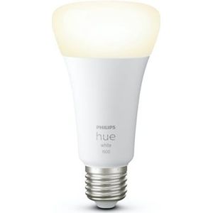 Philips Hue E27 White Lamp 1600Lumen | Werkt met Apple HomeKit | Slimme lamp